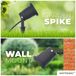HOFTRONIC™ 3x LED Prikspot zwart Sydney aluminium 5W 4000K IP65