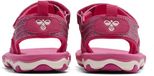 Hummel Sandal Glitter Jr 203306 Kinderen Unisex Platte sandalen Pink Flambè
