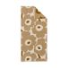 Marimekko Serviette de bain Unikko 70x150 cm Blanc cassé-bronze