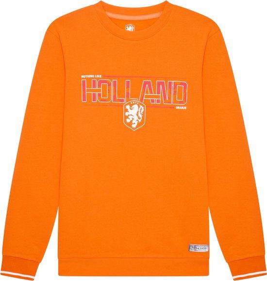 KNVB Nederlands Elftal Sweater Vrouwen - Maat S - Oranje Kleding - Katoen