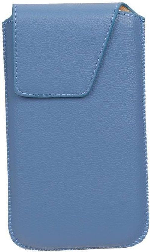 BAOHU Smartphone Pouch Maat M - Blauw - Geschikt voor Samsung Galaxy S4 i9500