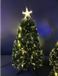 Merkloos / Sans marque Koopman International Fibre Optic Kunstkerstboom - H90 cm - 20 LED - Warm Wit