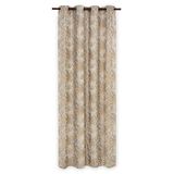 Deco Mex ANNECYgordijn, polyester, grijs, normale maat