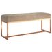 VidaXL Bankje 110x36x45 cm fluweel beige