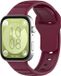 By Qubix - Siliconen Outdoor band - Wijnrood - Geschikt voor Huawei Watch Fit 3 / 4 / 4 Pro