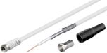 Goobay KKS SET 100 - 30m coax-kabel F-type Coaxiaal Wit