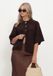 Notre-V Nv-imara Truien & vesten Dames - Sweater - Hoodie - Vest- Bruin - Maat M