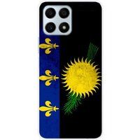 Huawei Honor X8A Drapeau guadeloupe bedrukt siliconen hoesje
