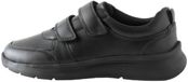 Next - Jongens - Leren schoenen voor school met klittenbandsluiting - Zwart
