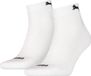 Puma - Unisex Cushioned Quarter Sokken - 3 Pack - Maat 35-38