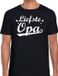 Bellatio Decorations Shoppartners Bv Liefste opa tekst t-shirt - zwart - M