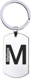 MC Living Naamkado - Melissa - RVS Sleutelhanger