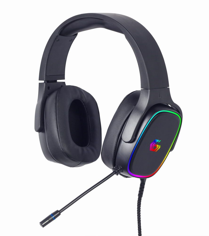Gembird GHS-SANPO-S300 Gaming Headset - USB Type-A - Black