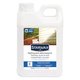 STARWAX - Reiniger voor daken, muren, buitenvloeren - Extra krachtig - Reinigt vet, roet en vernissen - Compatibel met hogedrukreinigers - Made in France - 2L - 1000m²