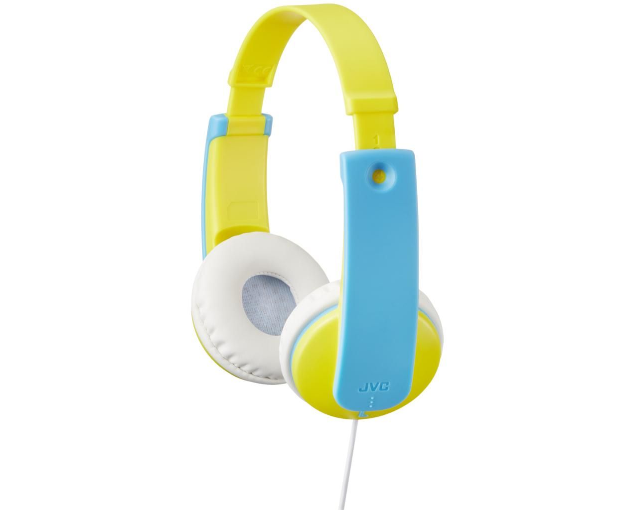 JVC HA-KD7-Y-E Kids Headphones - Blue/Yellow