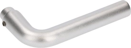 AMI Deurkruk gatdeel - L-model - 123x60mm - aluminium F-1