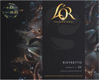 Douwe Egberts L'OR Suprême Ristretto 10 koffiecapsules, compatibel met Nespresso* Pro, intensiteit 10/10, 50 stuks