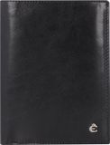 Esquire Toscana Portemonnee RFID Leer 10 cm - Mannen - Staand formaat - Zwart