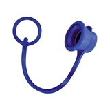 RIEGLER 107727-242.91 Stofkap, pvc, voor steeknippel NW 13, Serie A, 1 stuk