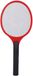 Sunnydays Elektronische vliegenmepper - rood - op batterijen - 57 cm - kunststof - vliegenmeppers - elektrisch