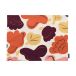 Marimekko Pieni Kukasta Kukkaan Set de table Acrylique Blanc cassé-prune-rose-terracotta