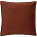 Atmosphera Bank/sierkussens huiskamer Sophia - 52 x 52 cm - Terracotta - polyester - met rits