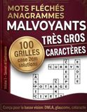 Mots Fléchés Anagrammes Malvoyants Très Gros Caractères: Volume 3 — Saveurs et Gastronomie