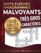 Mots Fléchés Anagrammes Malvoyants Très Gros Caractères: Volume 3 — Saveurs et Gastronomie