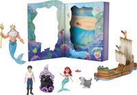 Disney Princess De Kleine Zeemeermin Mini-poppenset Veelkleurig Kinderen