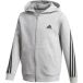 Adidas Capuchon voor kinderen 3-Stripes Doubleknit Full-Zip