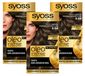 SYOSS Oleo Intense 5-54 Lichtbruin - Coloration permanente sans ammoniaque - Pack économique - 3 pièces