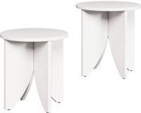 vidaXL Salontafel Wit 41,5 x 41,5 x 44 cm