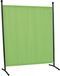 Mur mobile, 178x178 cm, vert clair, métal, lavable