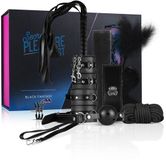Easytoys Online Only Secret Pleasure Chest - Black Fantasy - BDSM Set - 9-delig