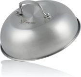 BBQ-Toro Dôme de chaleur en acier inoxydable, diamètre 23 cm