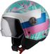 NZI Zeta 2 Casque jet Blanc, Bleu S
