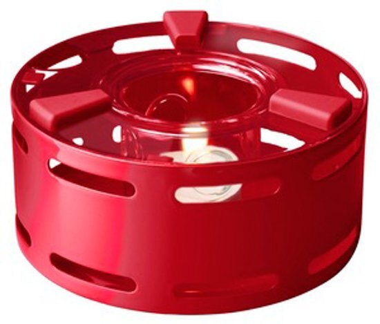 QDO Q-Do Theelicht rond 21 cm. Rood