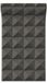 Dutch Wallcoverings Papier peint intissé Santa Fé Weaved Cube Black - 10,5 m x 53 cm - SA524104