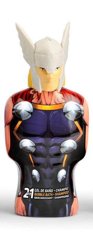 Avengers 2-in-1 Gel en Shampoo Thor Cartoon (475 ml)