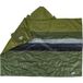 CRIVIT couverture de camping 3-en-1, avec sac de rangement intégré. (Vert)
