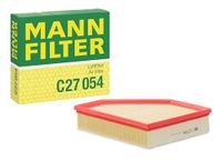 MANN-FILTER C 27 054 Luchtfilter voor personenauto's en bedrijfsvoertuigen