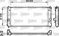 Valeo Radiateur 732417 | Compatibel met: TOYOTA MR2 III