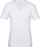 OLYMP Level 5 T-shirt col en V blanc Hommes XXL
