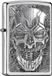 Zippo Technic Skull Trick Zilver Metaal
