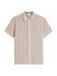 Tommy Hilfiger Gilet en maille 'Relaxed Pointelle Short Sleeve With' beige