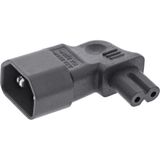 InLine 16723D Adaptateur d'alimentation C14 vers C7 Noir