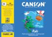 Canson Kids Paint Block A6, 20 vellen, 200 g/m²