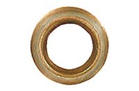 Riegler 102616-257.01 Manometer-profielafdichting, voor schroefdraad G 1/8, materiaal: Cu, 1 stuk