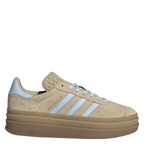 adidas Originals Gazelle Bold sneakers beige/lichtblauw