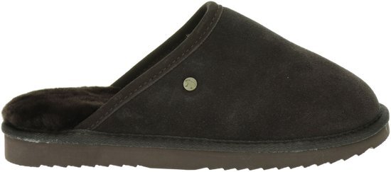 Warmbat Classic Suede Heren Pantoffels - Bruin - Maat 46